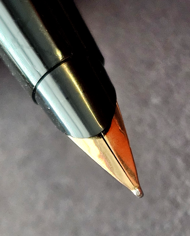 Gold Nib on a Parker 45